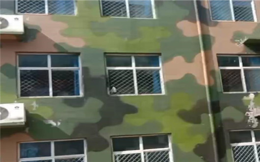 廊坊墙面军用迷彩施工方案